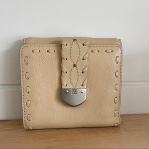 MICHEAL Michael Kors 6 card wallet taupe